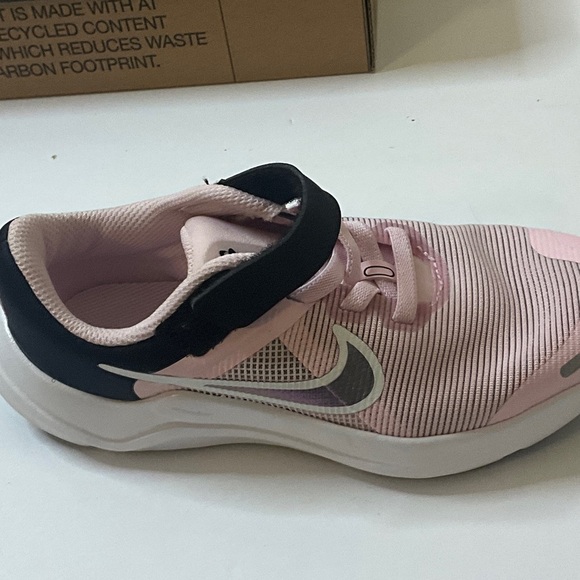 Nike Kids Pink and Black Sneakers - Picture 2 of 5